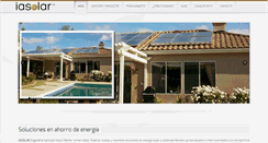 Desktop Screenshot of iasolar.com