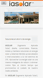 Mobile Screenshot of iasolar.com